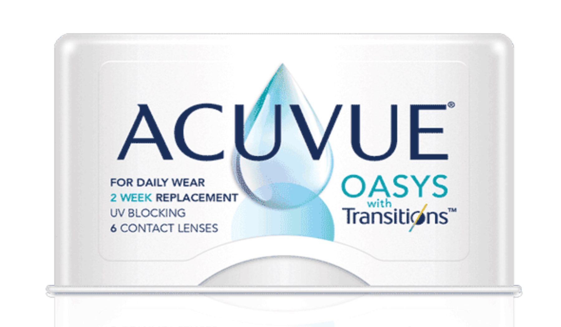 Acuvue Oasys Transitions contact lenses