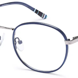 Blue Silver Glasses