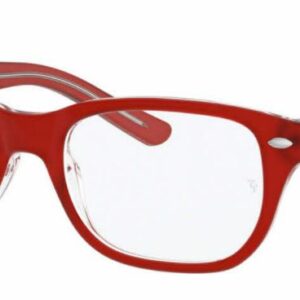 Ray-Ban RY Junior RY1555 Red on Transparent 46-16-125 B 32.6 and 48-16-130 B34