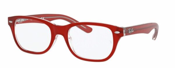 Ray-Ban RY Junior RY1555 Red on Transparent 46-16-125 B 32.6 and 48-16-130 B34