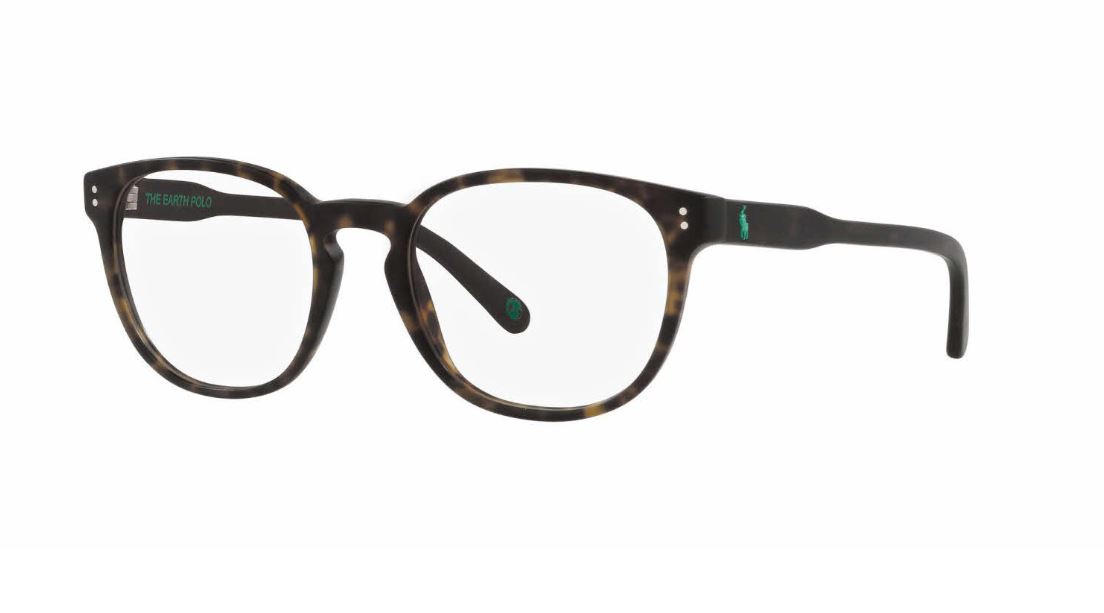 Stylish tortoiseshell eyeglasses with a classic round frame.