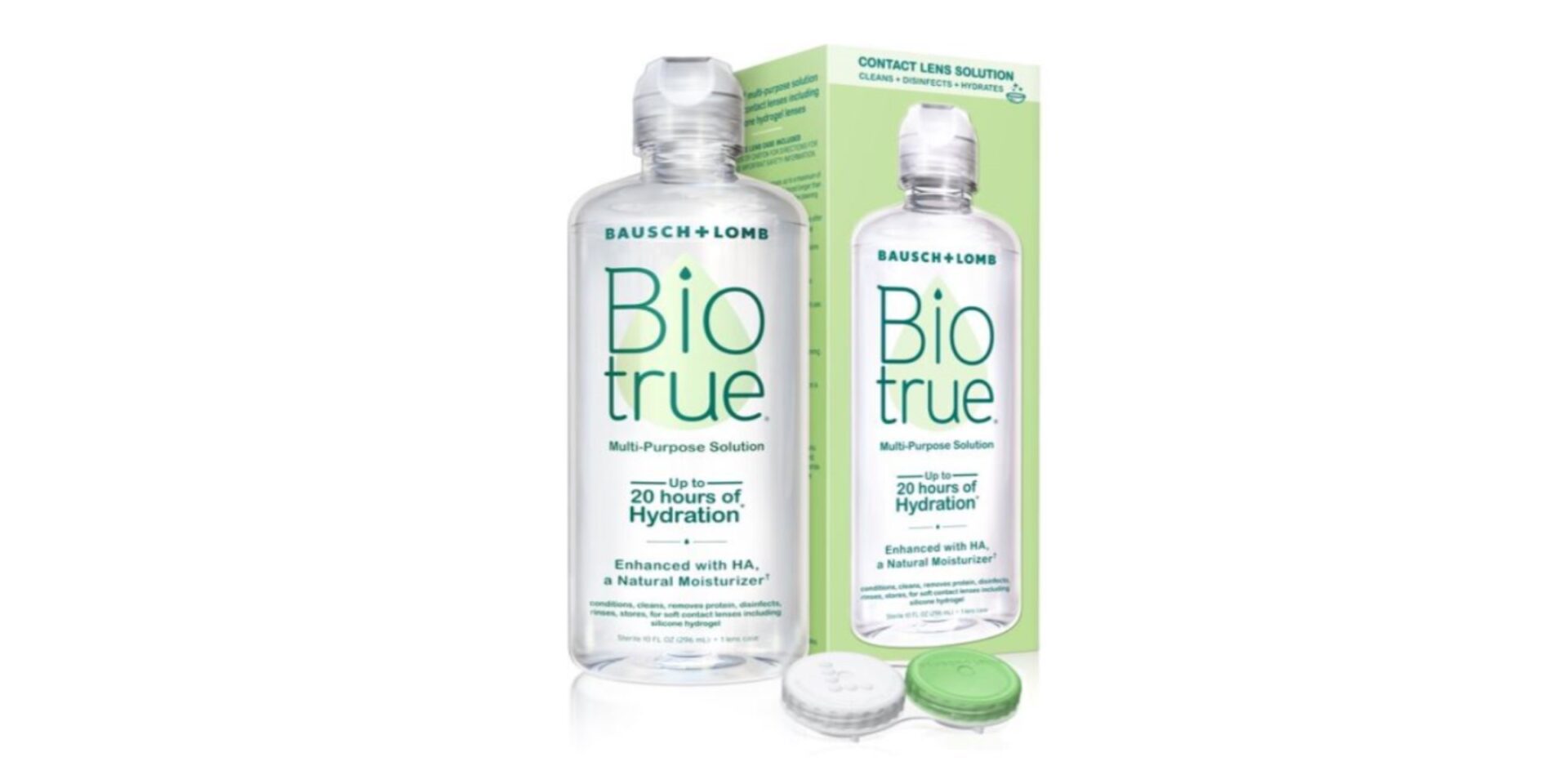 Bausch and Lomb Bio True contact lens cleaner