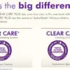 difference between Clear Care and Clear Care Plus