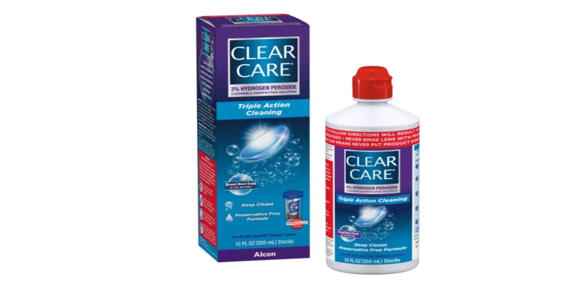 Clear Care contact lens cleaner