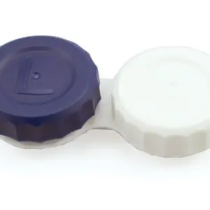 Contact-lens case screw top