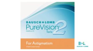 Bausch & Lomb PureVision2 For Astigmatism 6 pack