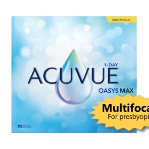 Acuvue Oasys Max 1 Day Multifocal 90 Pack for presbyopia