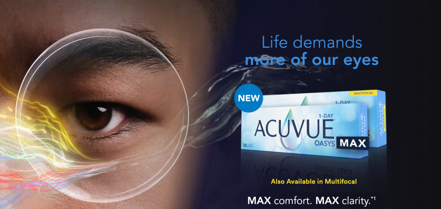 Acuvue Oasys Max 1 Day Multifocal 90 Pack MyLens USA