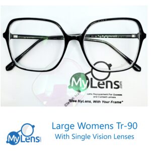 My Lens Large Women’s TR-90 with Single Vision Lenses