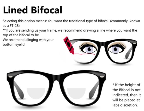 Our Reliable Lined Bifocal Lenses - My Lens